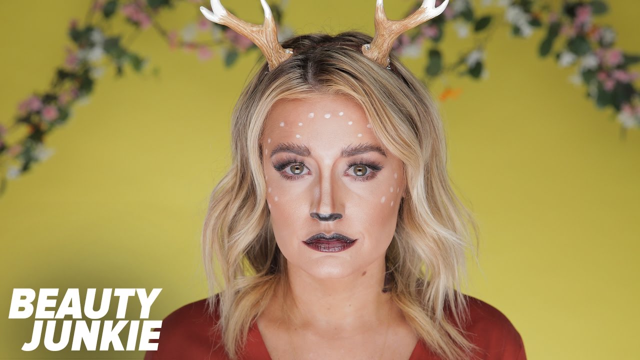 Halloween makeup tutorial: Try this easy deer costume - Honestly  JamieHonestly Jamie