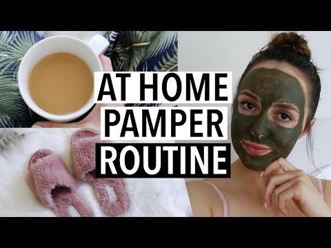 AT HOME PAMPER ROUTINE + Healthy Snack Idea!