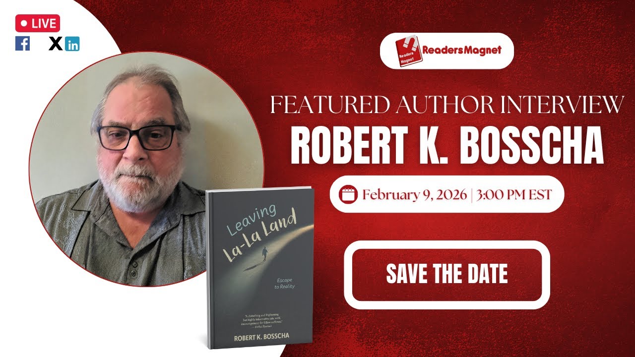 ReadersMagnet | Author Interview with Robert K. Bosscha - YouTube