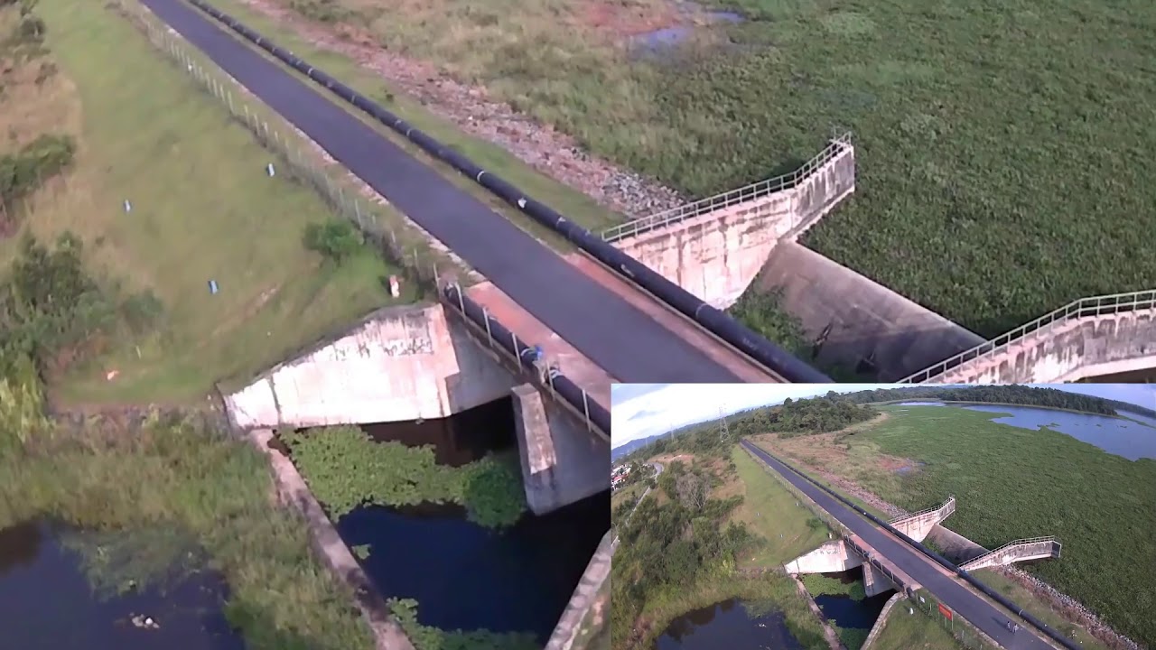 Dam Duriangkang footage, camera mjx bugs 5w, editing by adobe premiere & wondershare filmora,