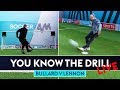 Can Jimmy nail rabona Top Bin? | Jimmy Bullard v Neil Lennon | You Know The Drill Penalty Challenge