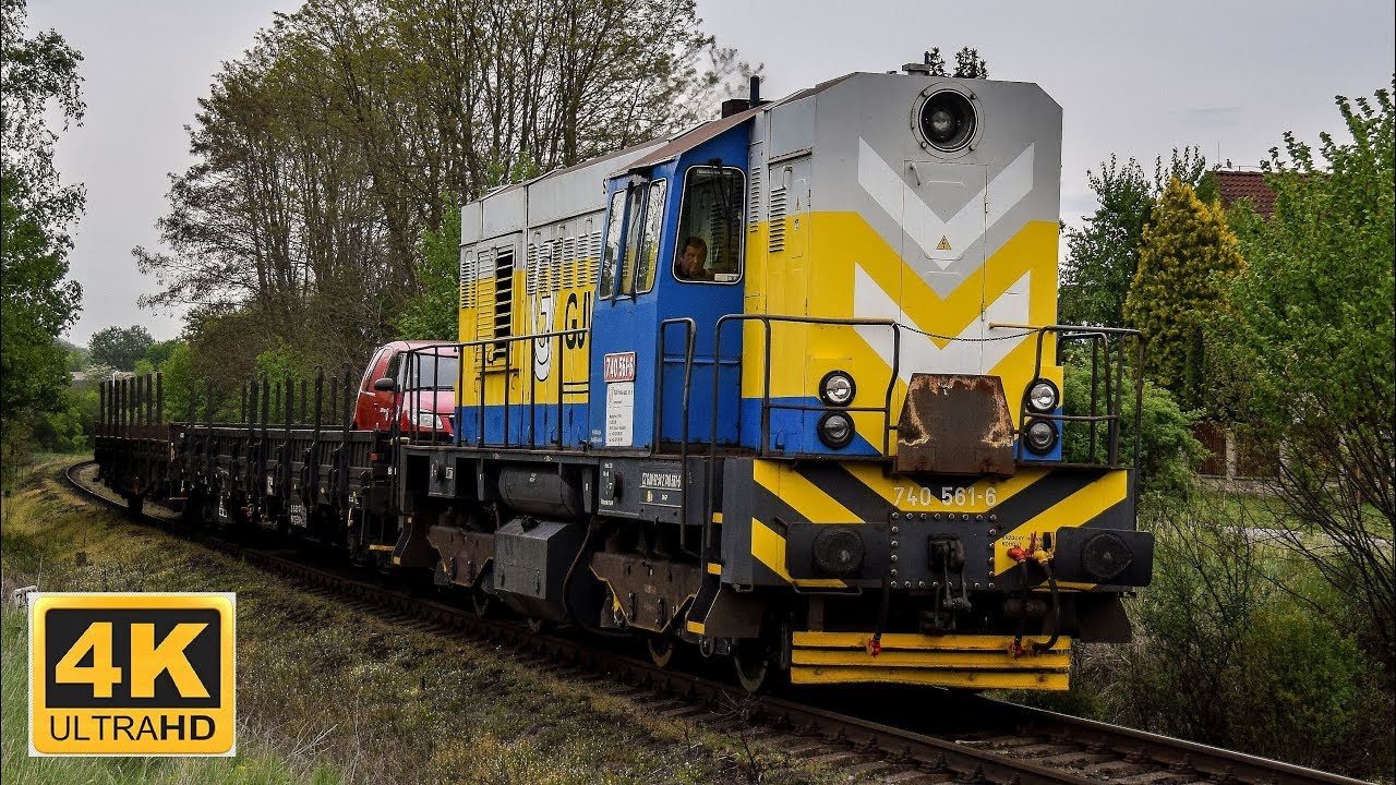 Nákladní vlaky v okolí Mladoboleslavska duben a květen 2019 (4K) #3