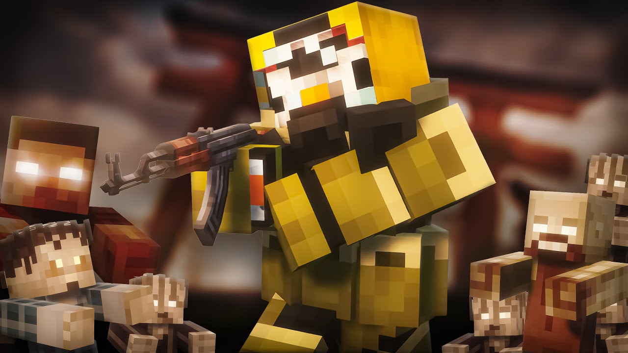 The Most Realistic Minecraft Zombie Apocalypse Survival - YouTube
