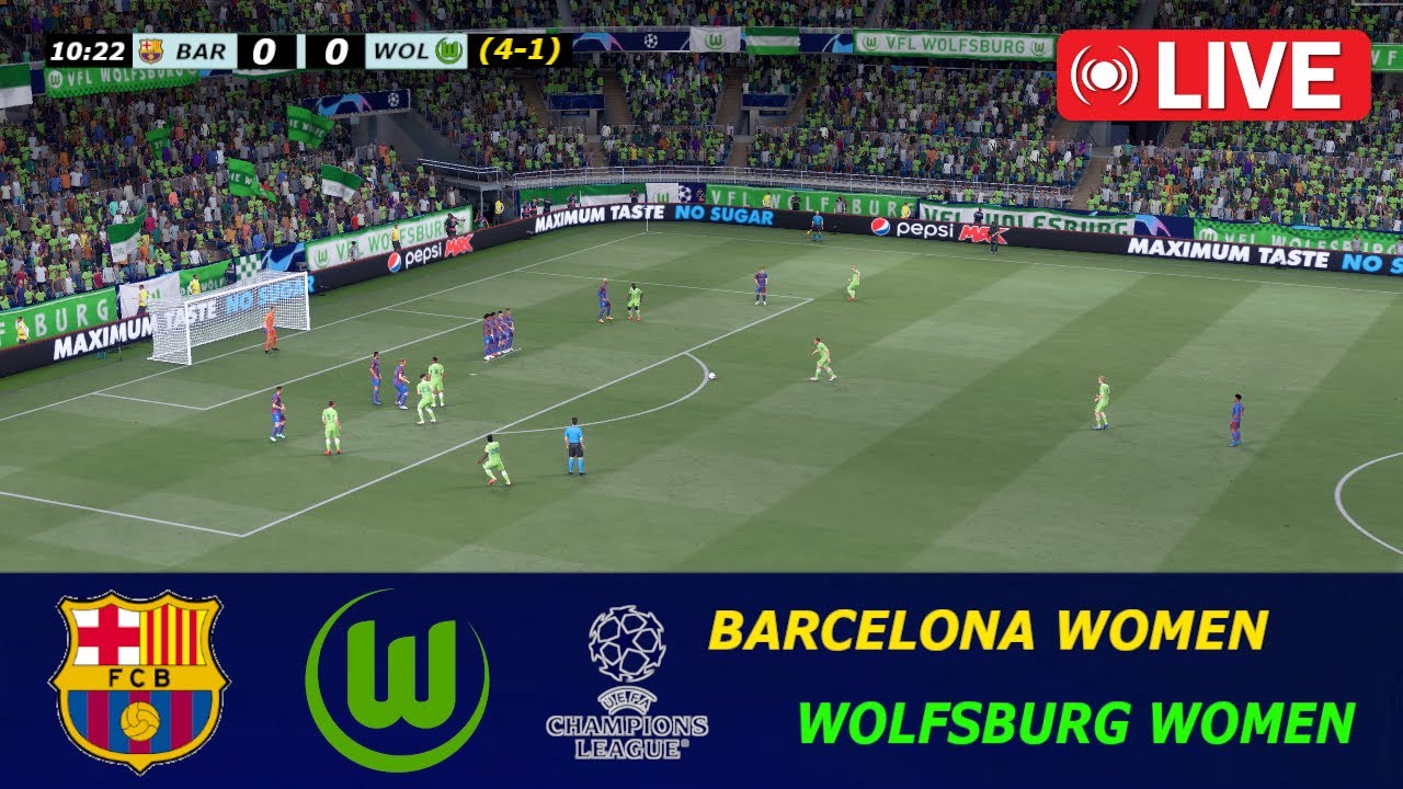 [LIVE] Barcelona Women vs VfL Wolfsburg Women | UEFA Champions League Women 2025 | Full Match Stream