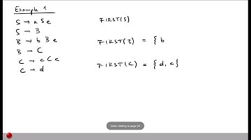 Lecture "Syntax (Part 5, Top-down Parsing)" of "Programming Paradigms"