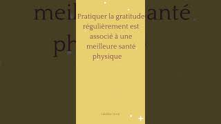 ?Un fait Surpenant de la gratitude 