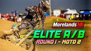 Kawi vs KTM Battle | 2023 Morelands MX Series | Elite A/B | Round 1 Moto 2