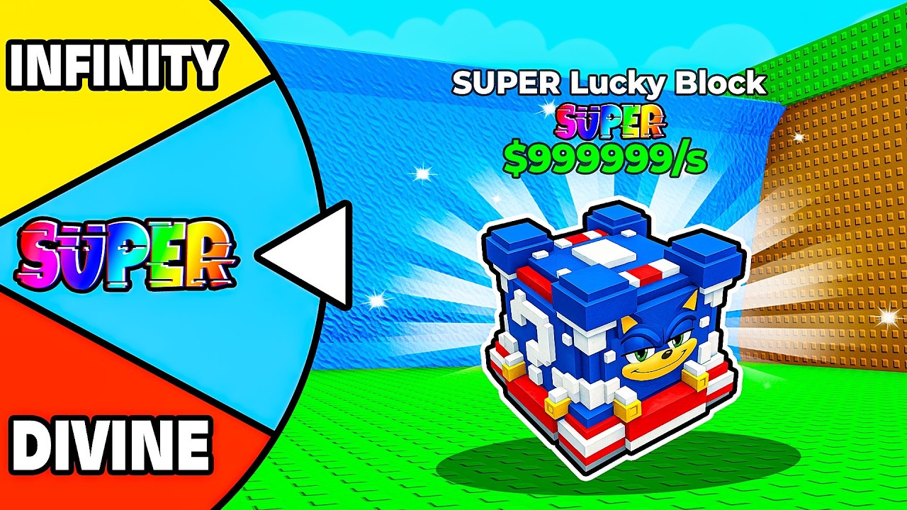 OWNER Lucky Block Wheel Chooses My Brainrots in Escape Tsunami!