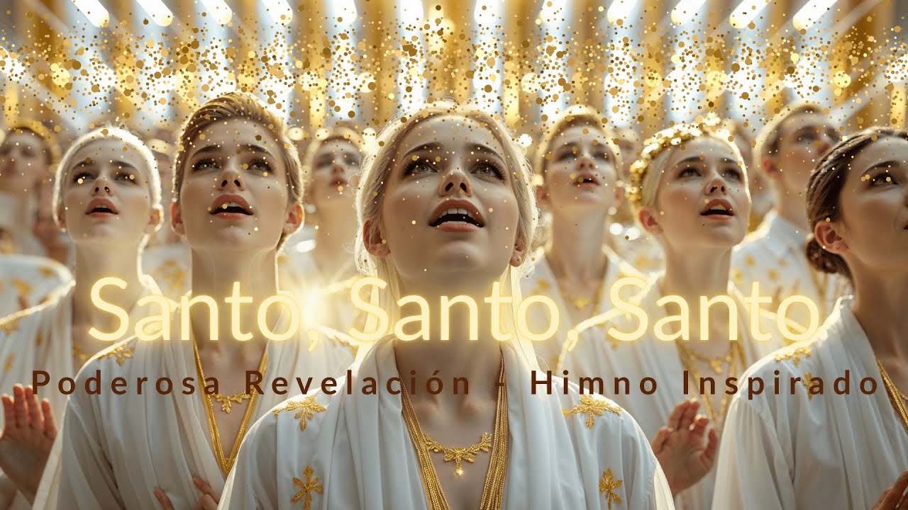 Himno de Adoración Más Poderoso | Santo Santo Santo | Canción de Adoración | Coro | Cielo | Jesús |