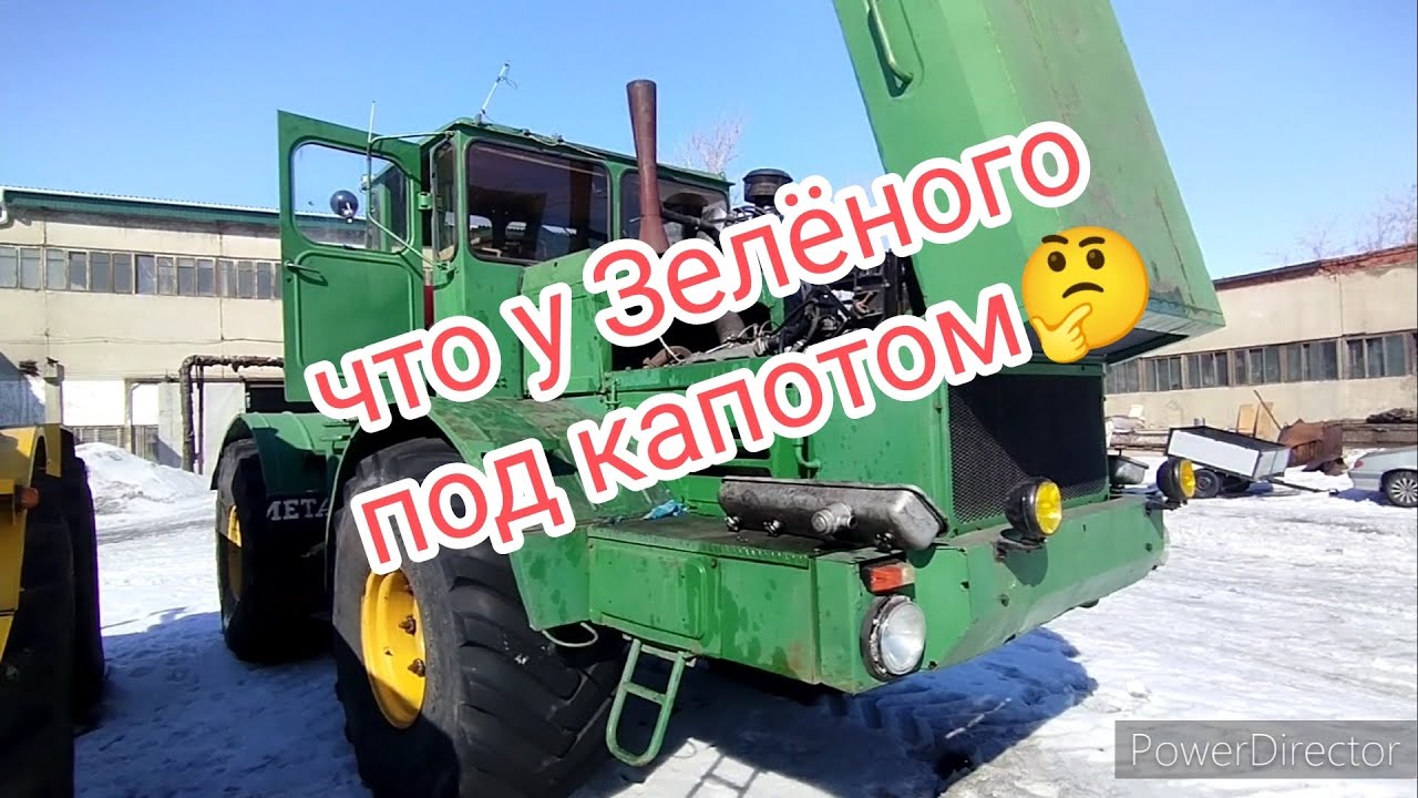 Зелёный Кировец.Выясняем причину добавления уровня в картере двигателя ...