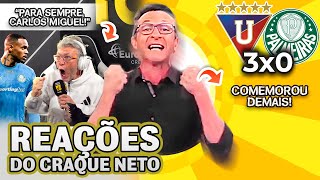 Secou E Funcionou, Vamos Rir Olha Como O Craque Neto Reagiu A Ldu 3X0 Palmeiras Pela Libertadores