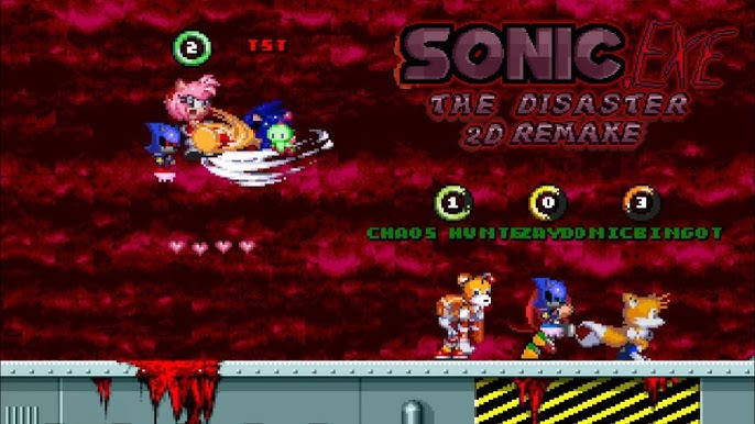 Sonic.exe The Disaster 2D Remake moments-Sonic.OMT has been added to this  game thank you Mr.Pixel 