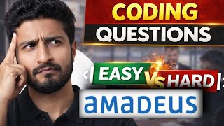 Amadeus Coding Questions and How to Prepare #amadeus @akshayhangaragi