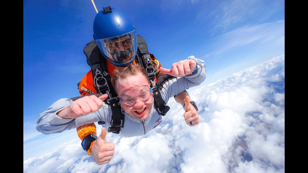 Seek Discomfort | Jumping Out of a Perfectly Good Plane | Skydive Spaceland