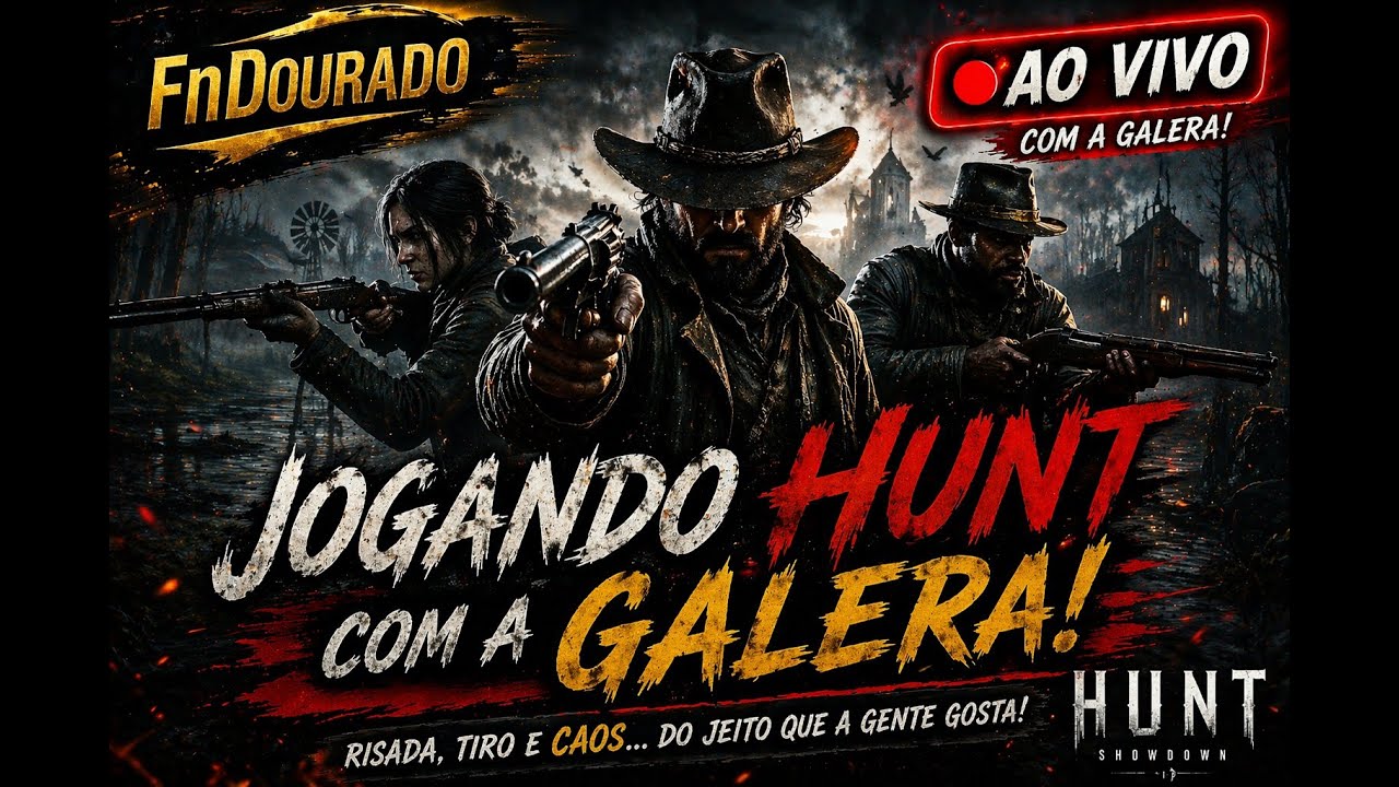 🔴 AO VIVO: Jogando Hunt Showdown Com A Galera !!! - YouTube