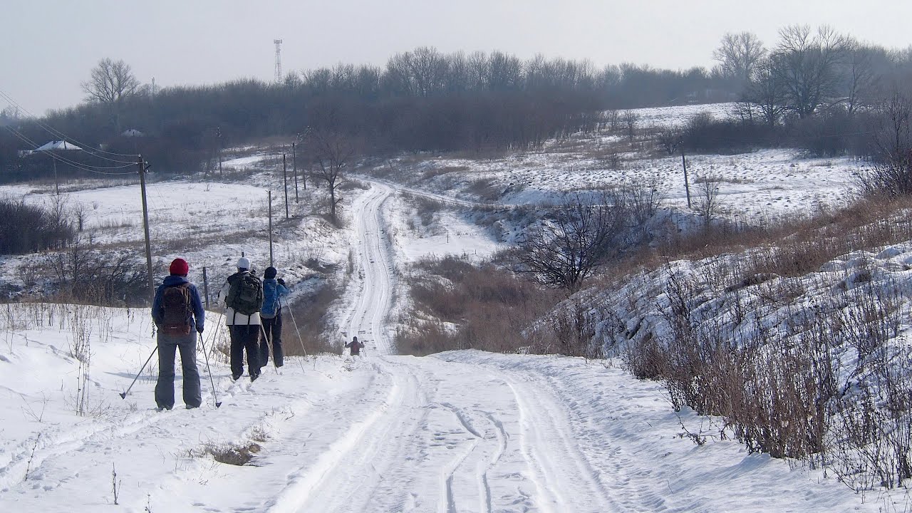 На лыжах по холмам и полям 2. Нижнедевицк-Князев