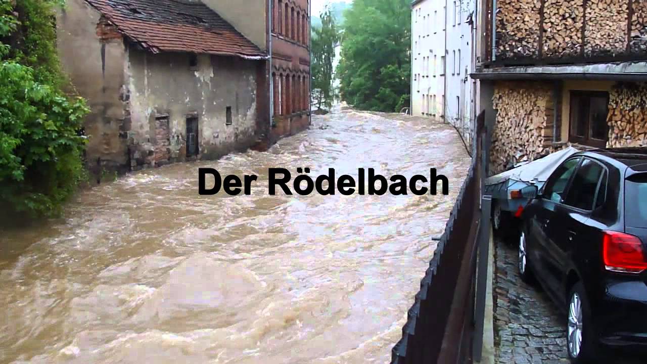 Hochwasser Wilkau-Hasslau 2.6.2013