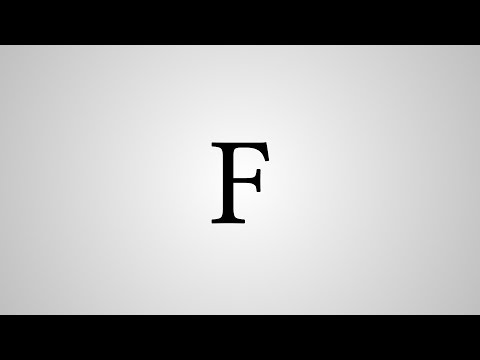 What Does "F" Stand For?