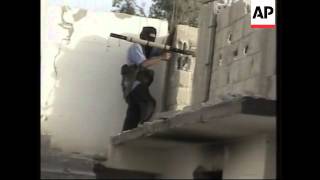 Gunbattle between Palestinian gunmen and Israeli soldiers
