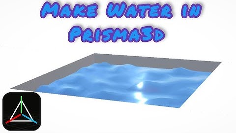 How to make Realistic Water in Prisma 3D|Full Tutorial|Timelapse|#prisma3d