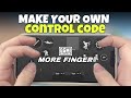 How to make your own control code  best setting control for bgmi  control settings