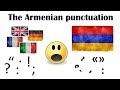How the punctuation looks like in the Armenian language