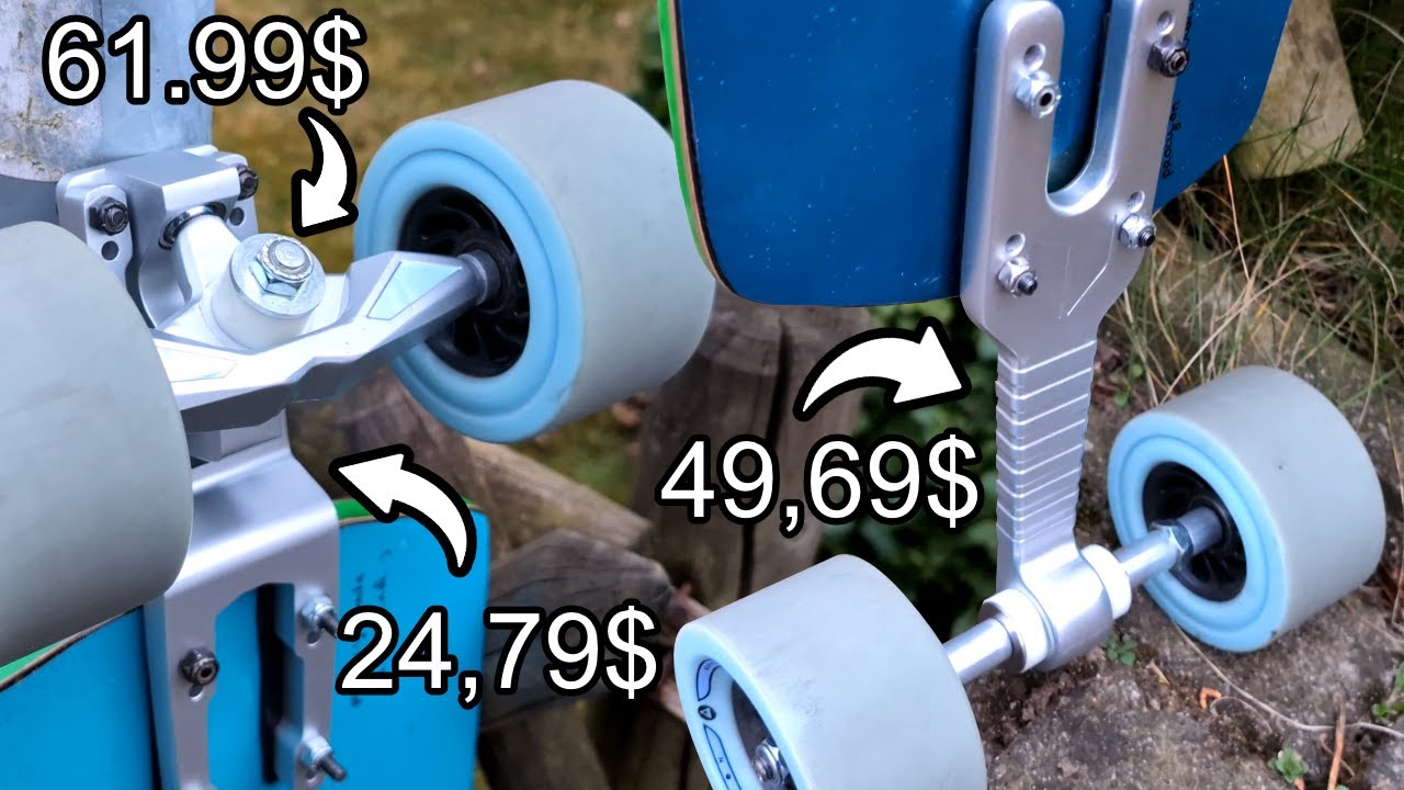 I tried the cheapest LDP Longboard Parts from AliExpress - YouTube
