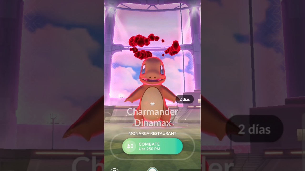 ✨ ¡CHARMANDER DINAMAX en Pokémon GO! 🔥 CAPTURA ÉPICA 