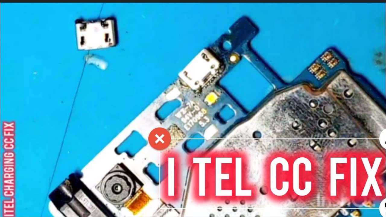 i tel mobile charging cc fix solution - YouTube