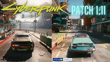 Cyberpunk 2077 PS5 and PS4 Pro Comparison