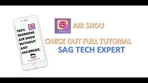 HOW TO DOWNLOAD AIR SHOU WITHOUT ANY JAILBREAK 100% WORKING