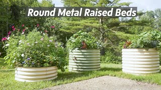 Round Metal Raised Beds | Gardener's Supply