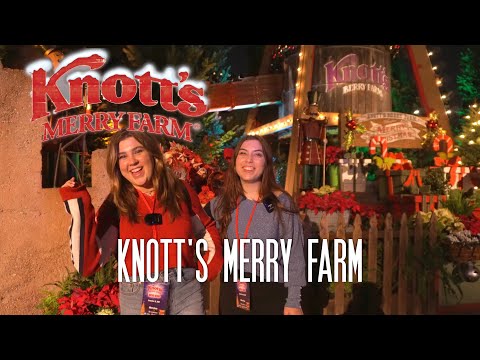 Vídeo: Natal na Knott's Berry Farm é Knott's Merry Farm