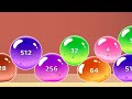 Jelly ball merge 2048 game