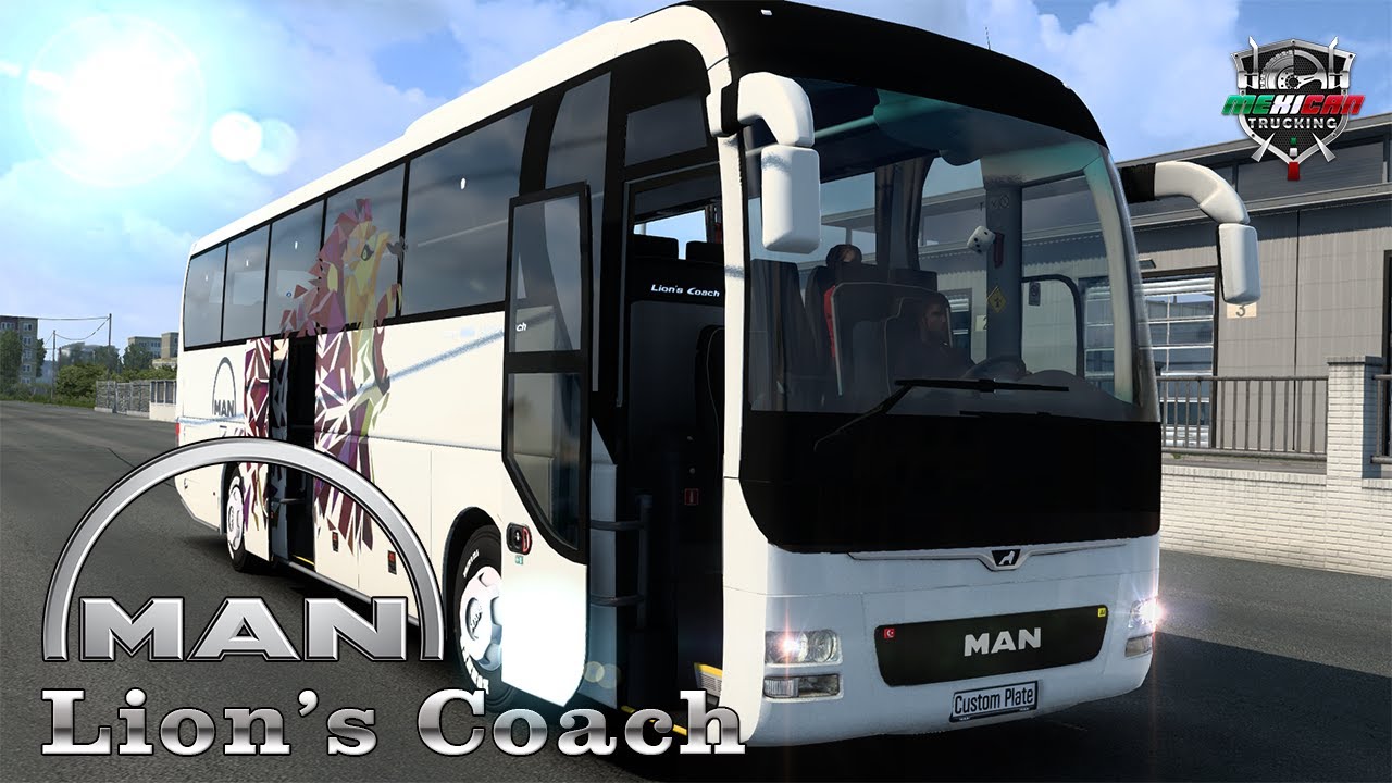  mod man lion s coach euro truck simulator 2 1 46 youtube