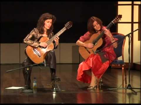 Sharon Isbin & Berta Rojas, performing live at the Ibero-American Guitar Festival