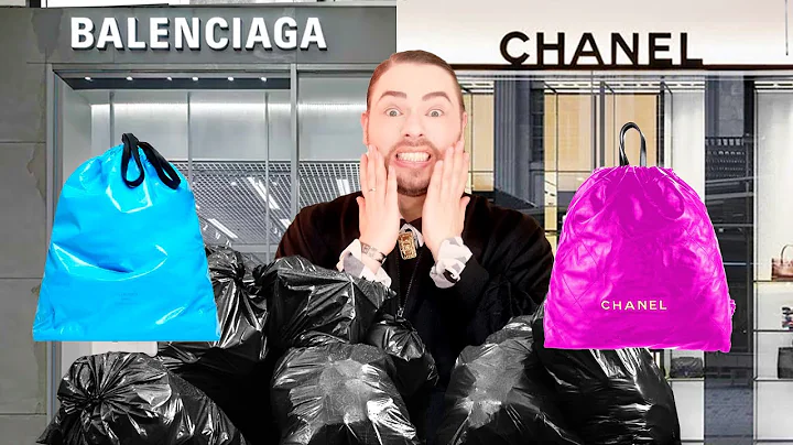 Battle Of The Trash Bags! Balenciaga Better Than Chanel?! - DayDayNews