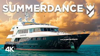 Inside SUMMERDANCE – 146ft Trinity Charter Yacht | Interview & Full Overview