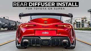 Toyota GR Supra Adro Rear Diffuser