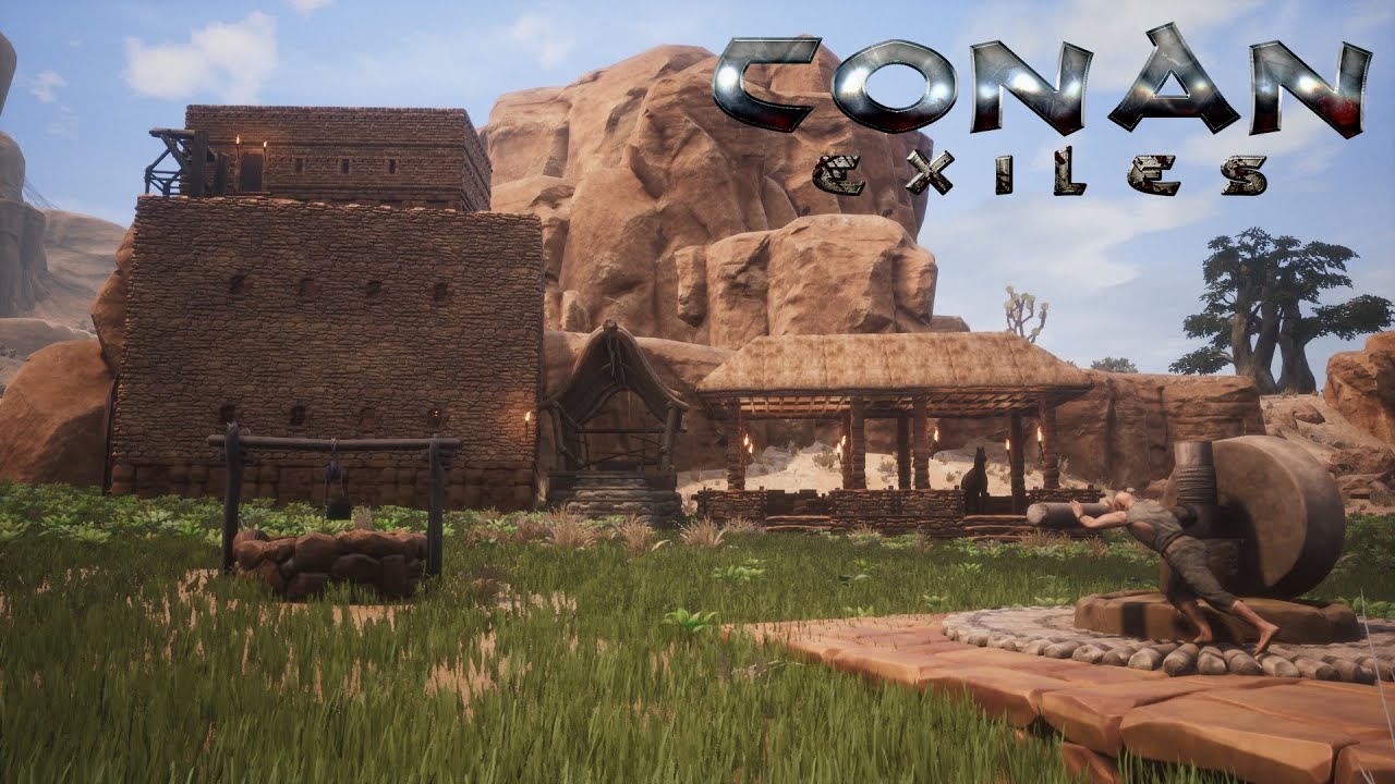 Conan exiles схемы построек