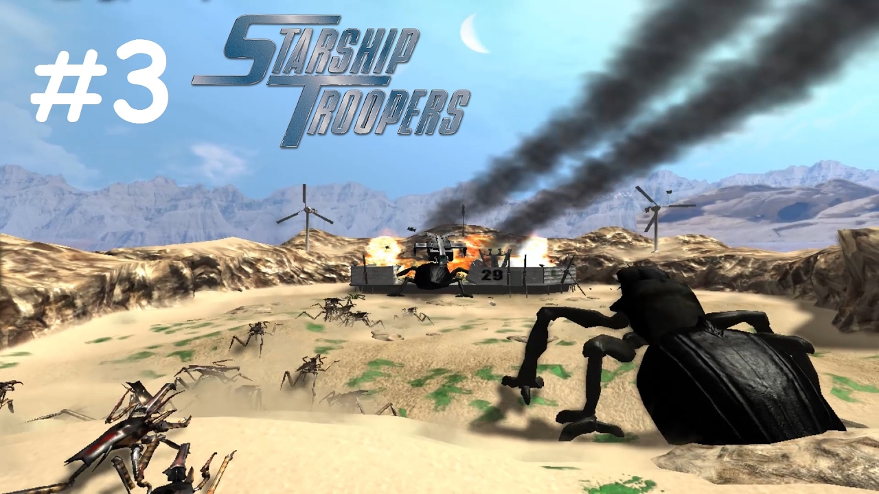 Starship Troopers Playthrough Gameplay Mission 3 - Outpost 29 [Hard ...