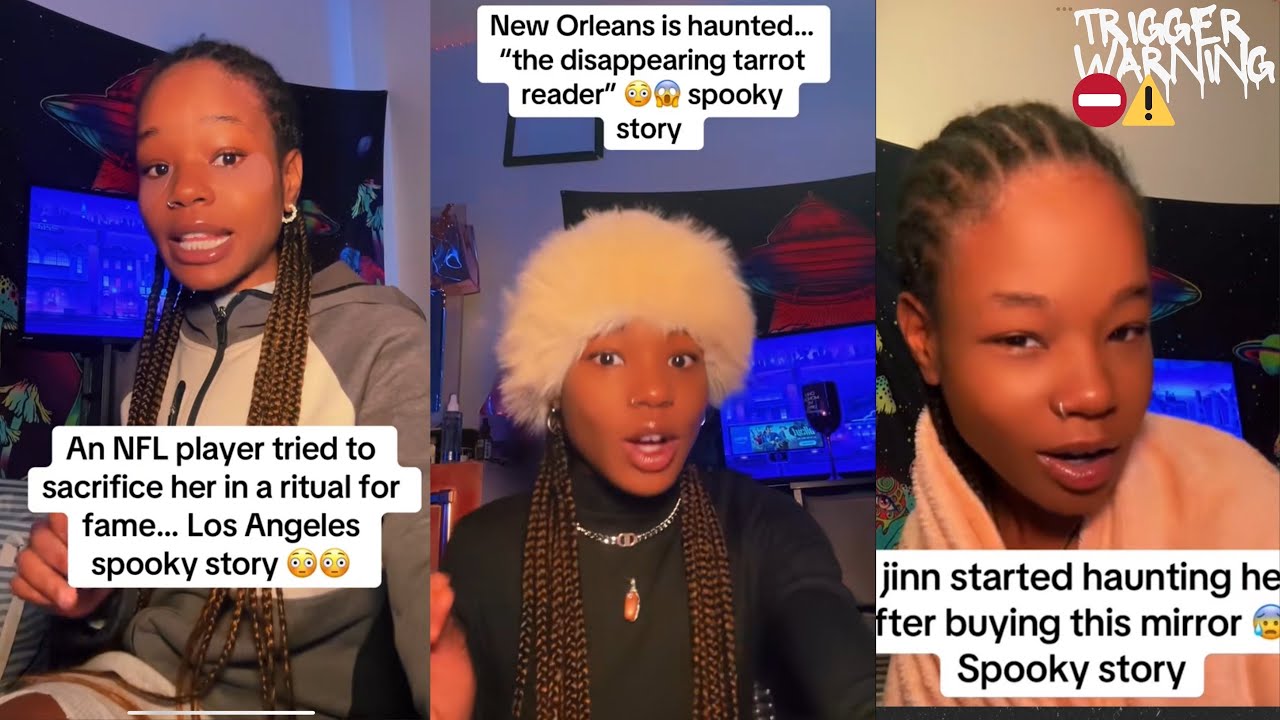 VIRAL TIK TOK SPOOKY STORIES THAT YOU NEED TO HEAR😳😱real warnings ⚠️