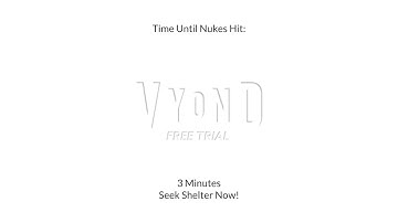 EAS Scenario: Nuclear Attack Against I As Maine Part 1