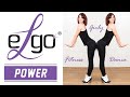 Elgo power girly fitness dance en talons avec la top meneuse ludivine