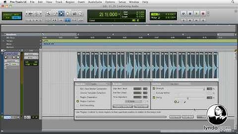 Pro Tools 8 Editing Drums Using Beat Detective and SoundReplacer.mov