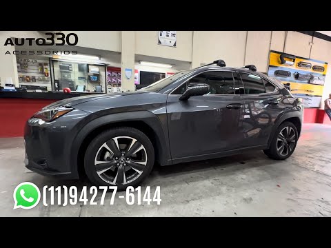 Rack de Teto Thule Edge WingBar em Alumínio para o Lexus UX300h 2025 2026 - Auto330 Acessórios 