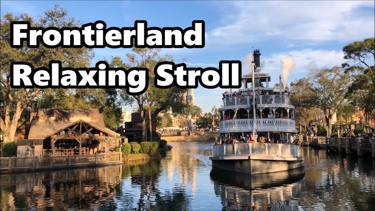 Frontierland Relaxing Stroll | Magic Kingdom | Walt Disney World