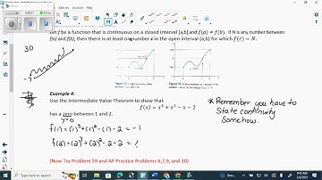 February06 intermediate value theorem