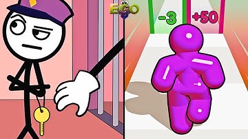 Tall Man Run Vs. Thief Puzzle | Epic Gamer’s Odyssey | Max Gameplay Walkthrough  #0943