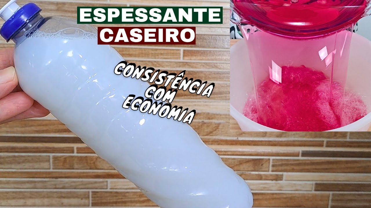ESPESSANTE CASEIRO MAIS BARATO NÃO TEM - SABÃO E DETERGENTE RALO NUNCA MAIS - ECONOMIA COM QUALIDADE